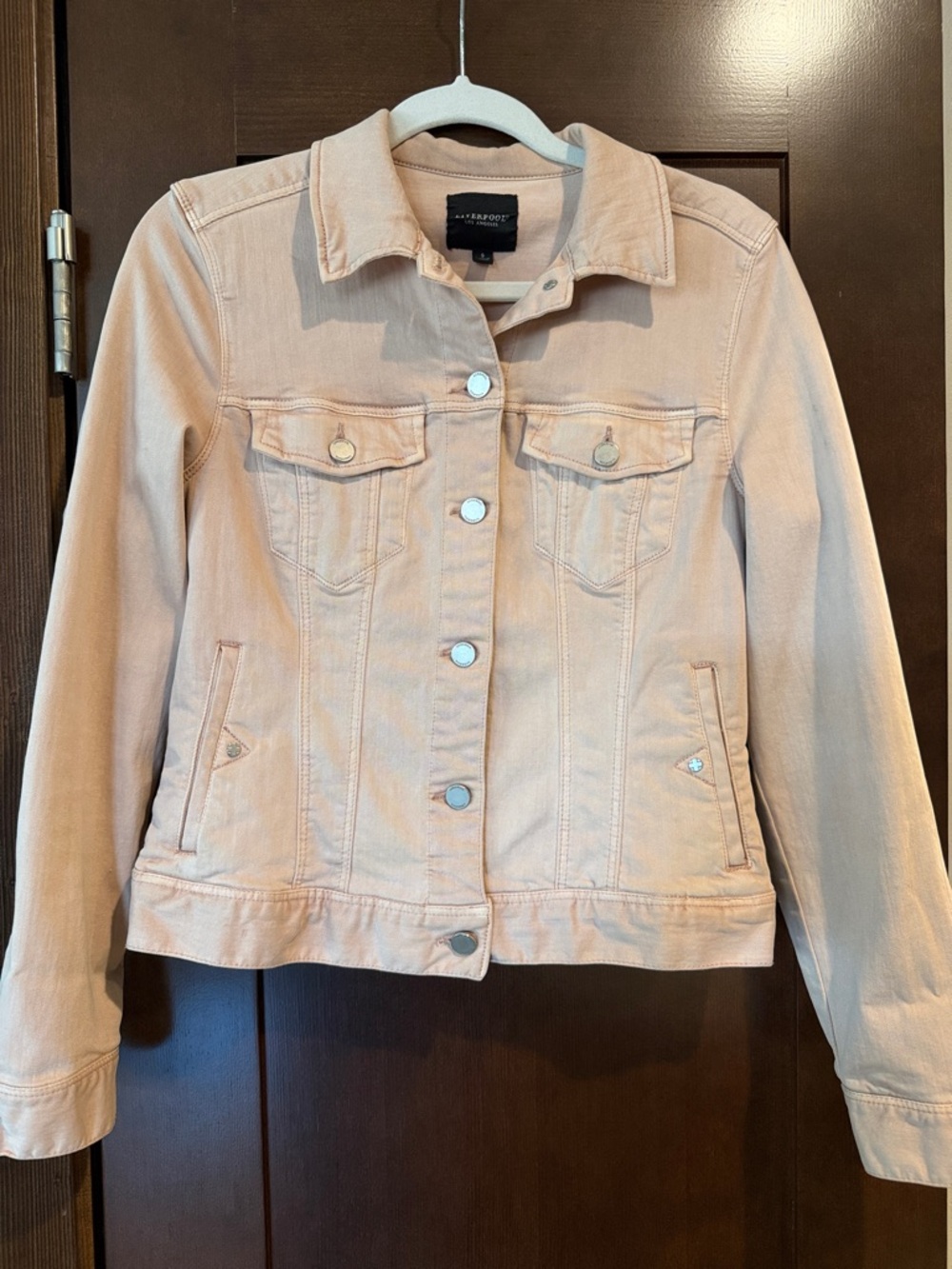 Liverpool Blush Pink Denim Jacket